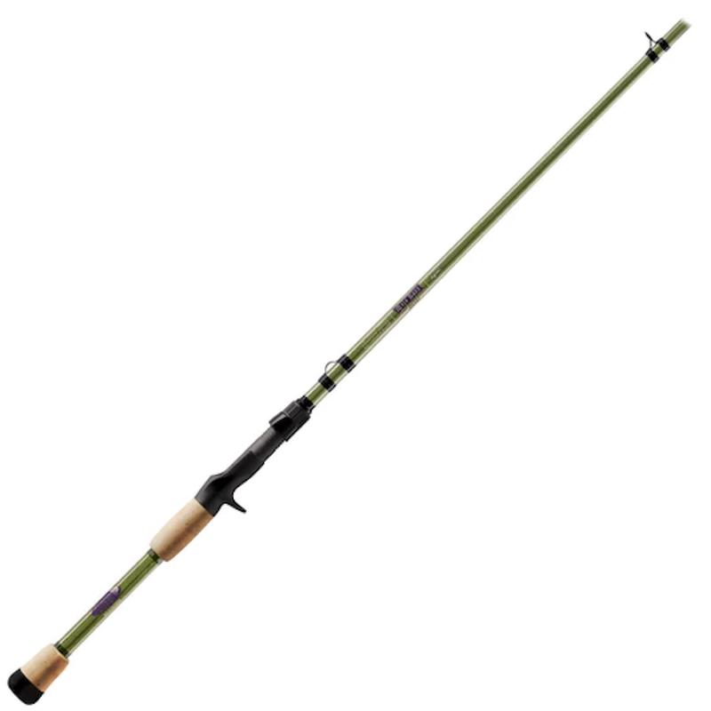 Duckett Fishing Zeus Casting Rod 7 ft 3 in Medium Heavy Fast Action, One-Piece Design DFZS73MH-C