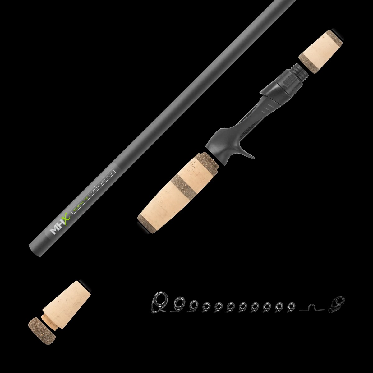 Summertime Bass Casting Rod Kits - CB846