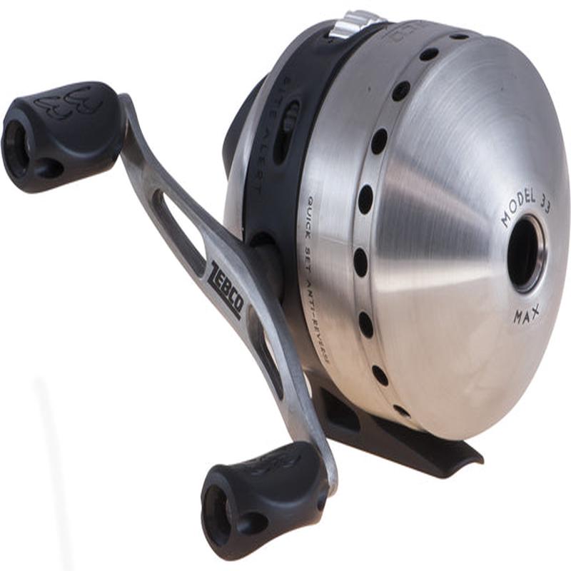 Zebco 33 Max Spincast Reel Heavy-Duty Large-Capacity Design - 21-38881