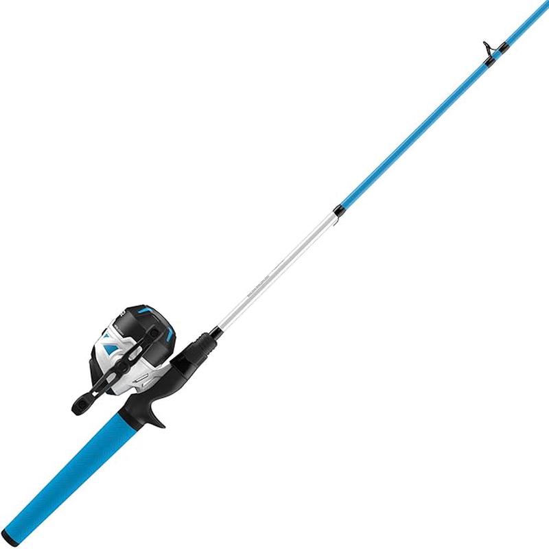 Zebco Roam 6'6 Medium-Heavy Blue Baitcast Combo, Right-Hand, Pre-Spooled 12 lb  21-42686
