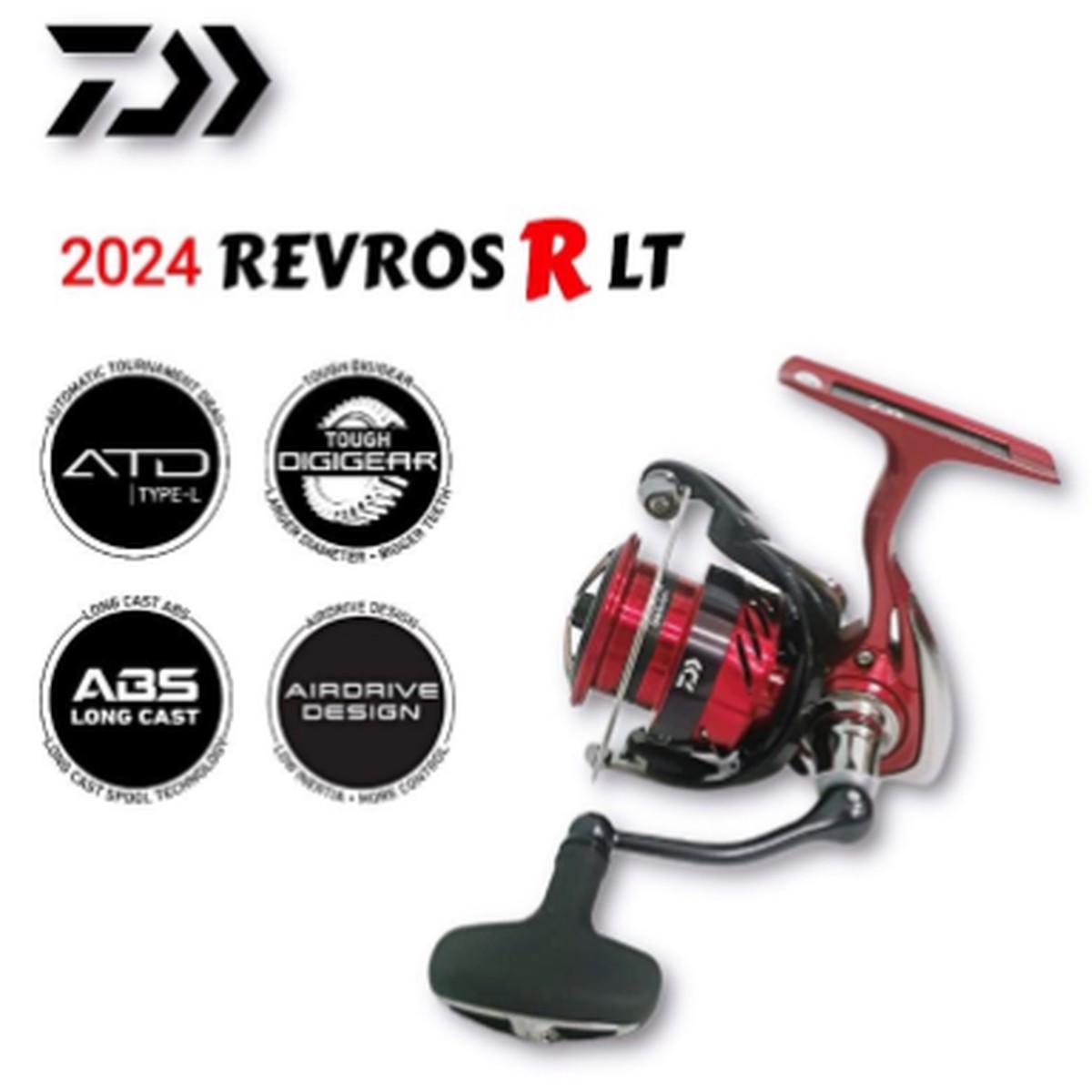 (PRICE w/o GST) - DAIWA REEL - REVROS R LT (2024)