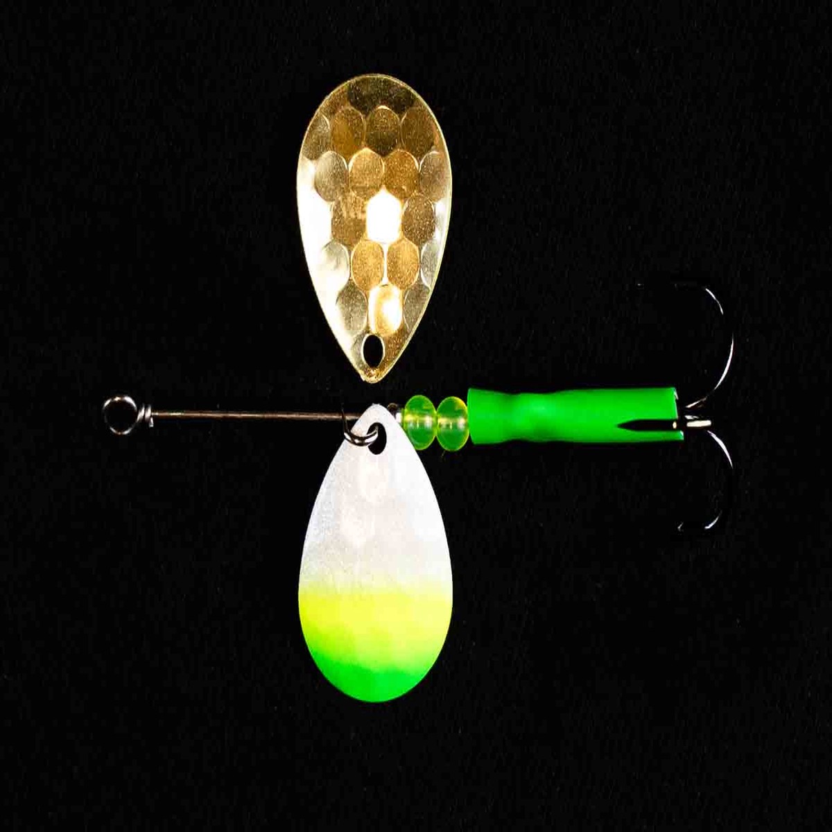 3.5 Colorado "Pearl Lemon Drop" Salmon Spinner (Single Spinner)