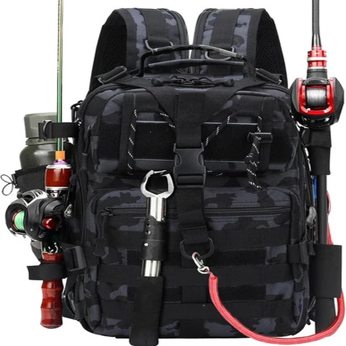 Fishing Tackle Backpack, Military Tactical Backpack Tactical Sling Backpack Bag