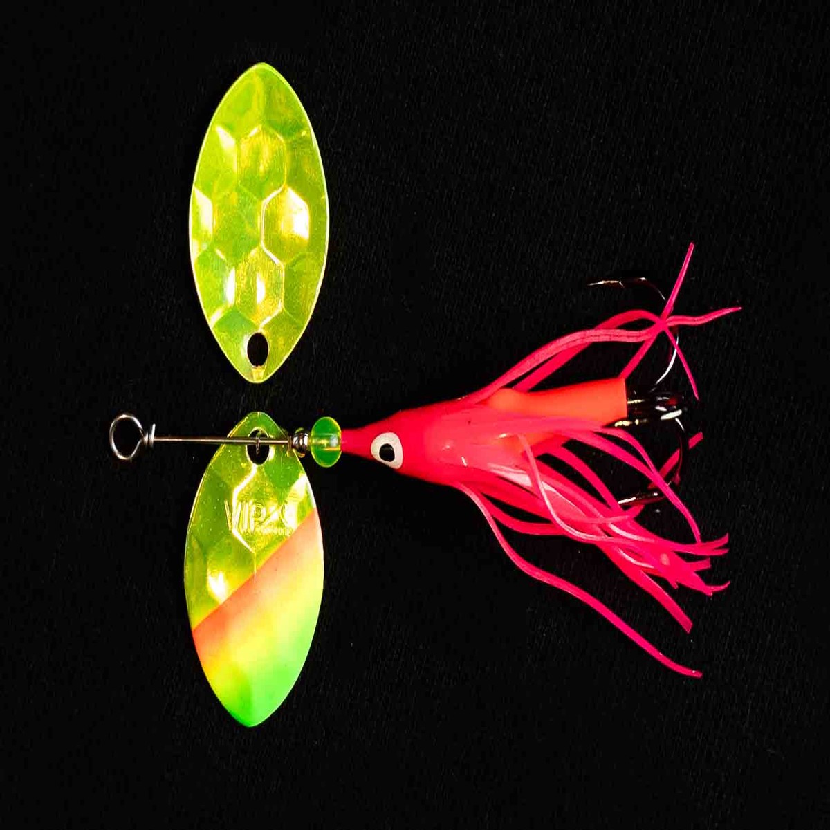 #3.5 Cascade " I've Gone Mad" Salmon Spinner (single spinner)