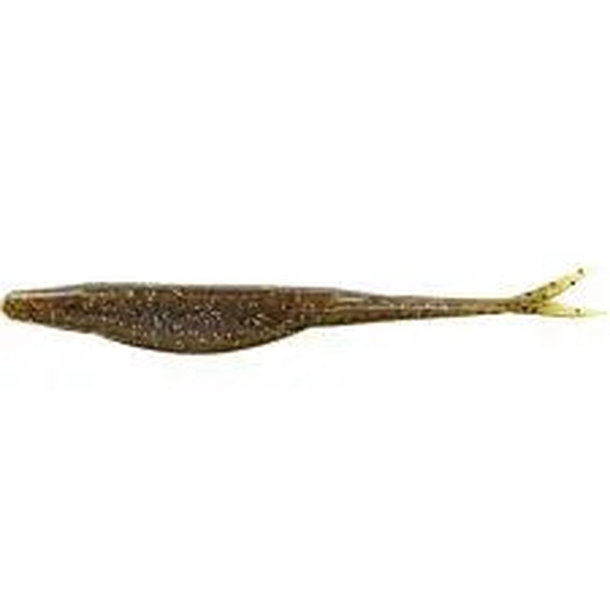 Zoom Super Fluke 5" - Green Pumpkin 10pk